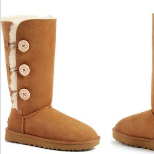 Bailey Button Triplet II Genuine Shearling Boot